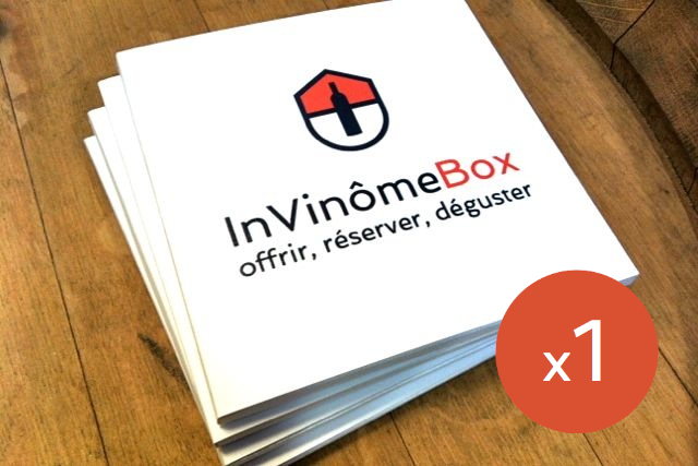 Coffret cadeau oenologie InVinômeBox 1 chèque